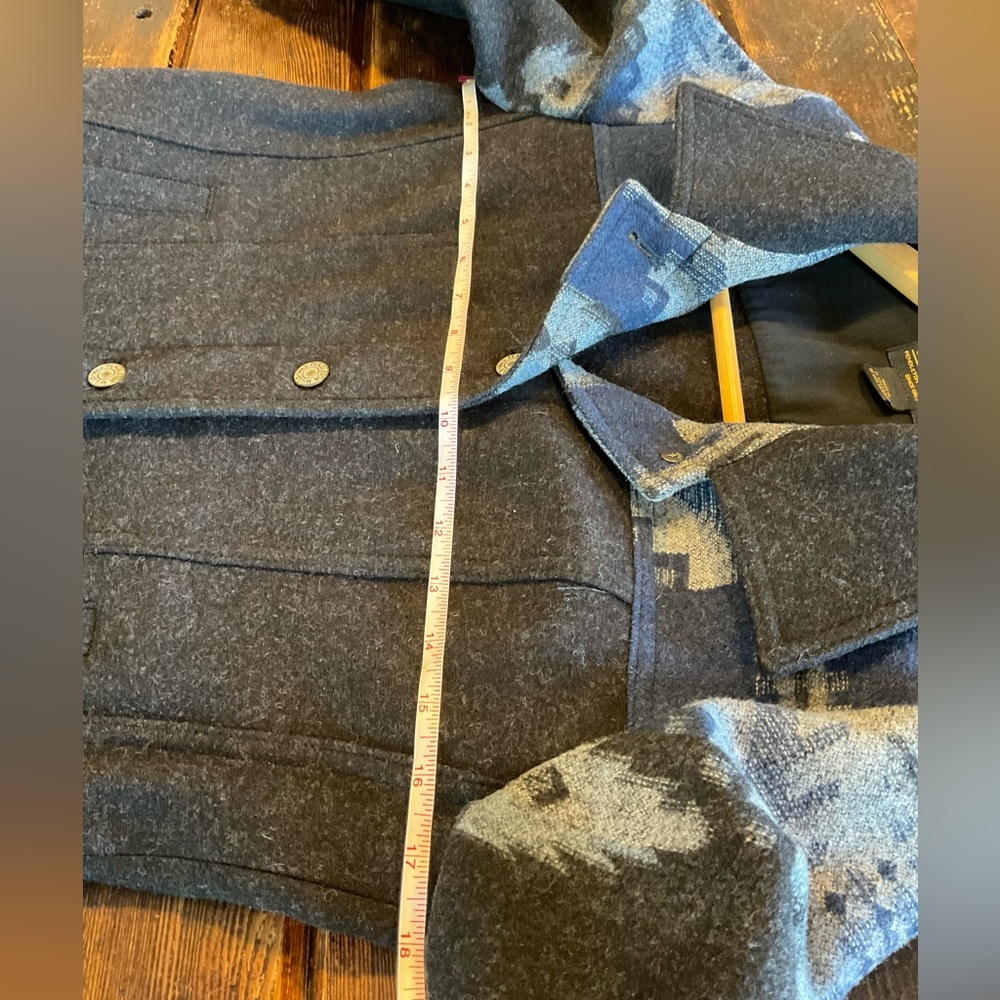 Pendleton Jacket Xs Charcoal Gray - image 7